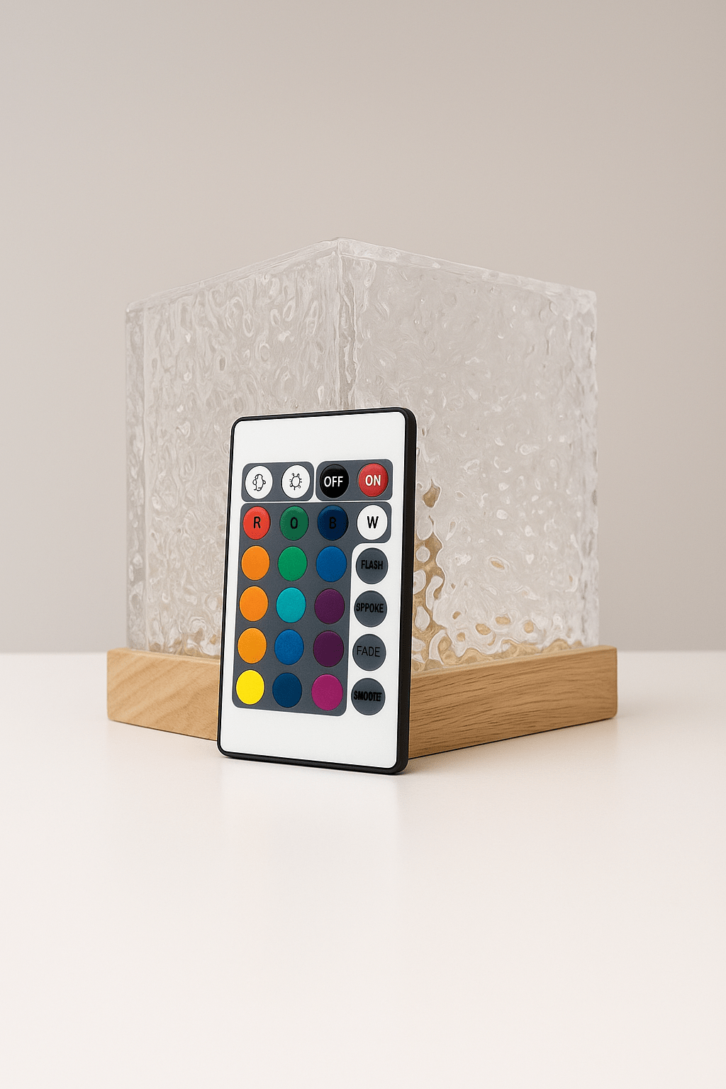 Lampe Cube en Cristal AD®